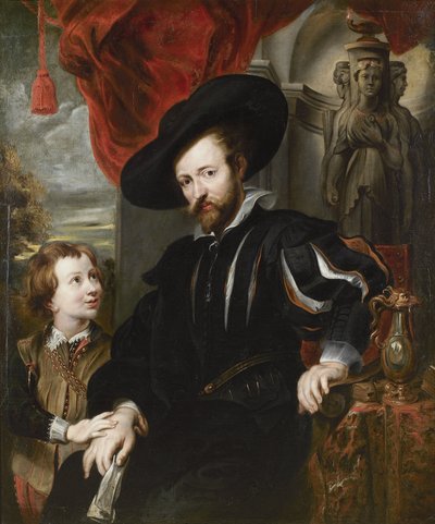 Rubens ve Albert by after Peter Paul Rubens