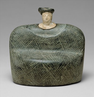 Kuş başlı iblis, yaban domuzu ve ejderha ile şaft delikli balta başı, c. 3. binyılın sonları ile 2. binyılın başları M.Ö. (kaymaktaşı) by Age Bronze