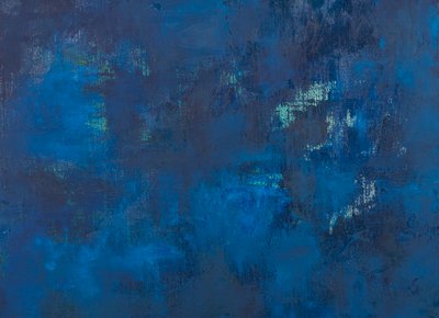 Evren, 2018 (tuval üzerine yağlıboya) by Agnes Girardon