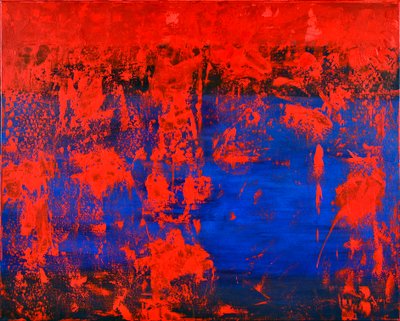 İsimsiz, 2017 (tuval üzerine akrilik) by Agnes Girardon