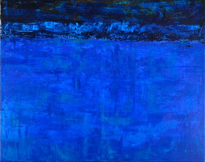 İsimsiz 3, 2017 (tuval üzeri akrilik) by Agnes Girardon