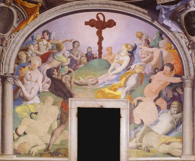 Yüzsüz Yılan, 1540-1545 by Agnolo Bronzino