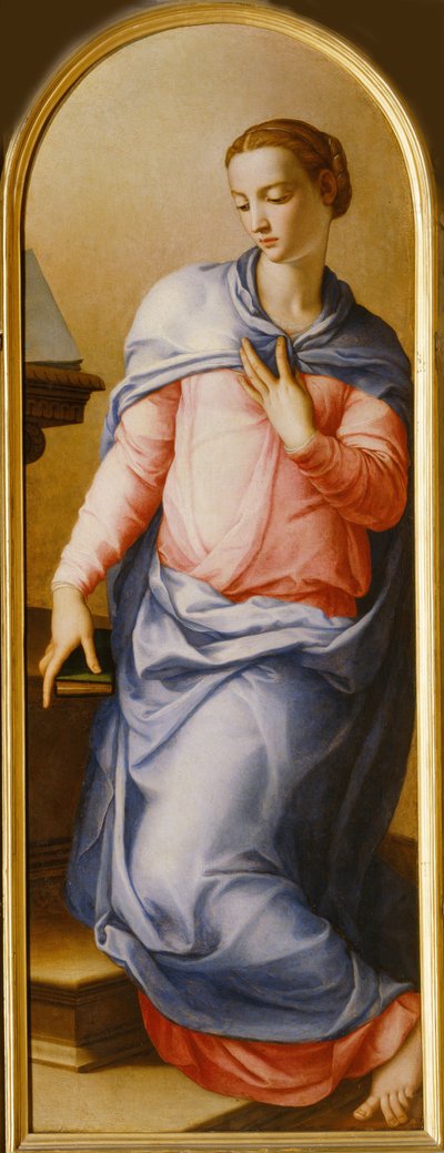 Bakire Müjde, 1540-1545 by Agnolo Bronzino