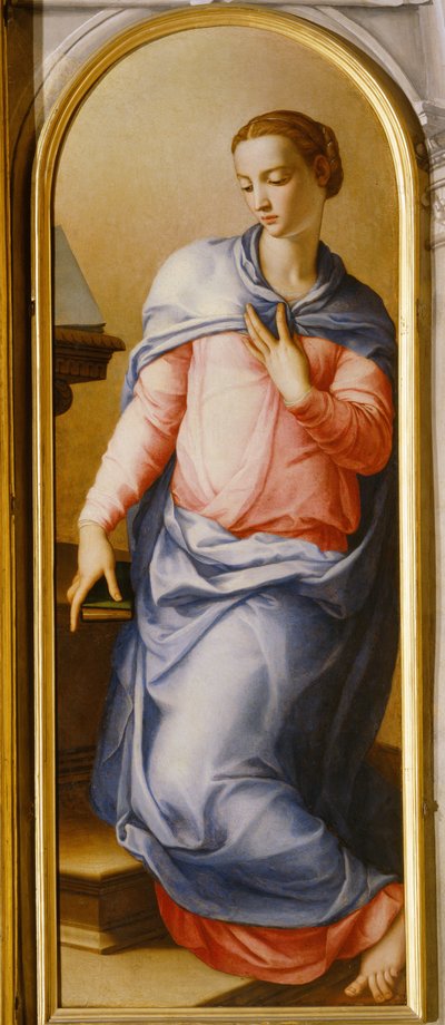 Müjde Bakire by Agnolo Bronzino