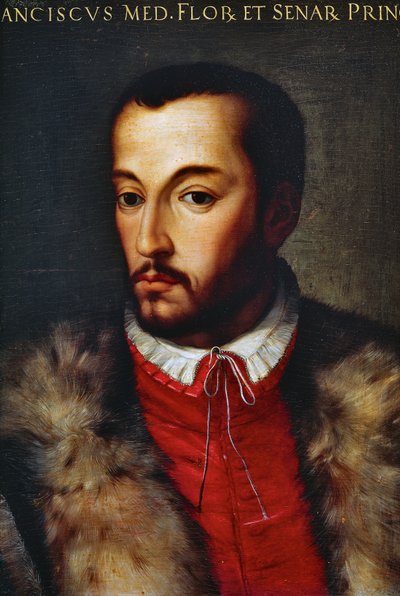 Francesco I de Medici#39;nin portresi (Floransa) by Agnolo di Cosimo Bronzino