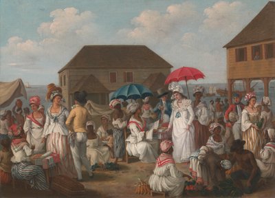 Keten Pazarı, Dominika by Agostino Brunias