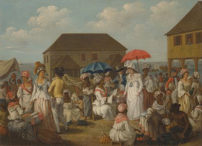 Keten Pazarı, Dominika by Agostino Brunias