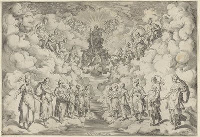 Kürelerin Uyumu by Agostino Carracci