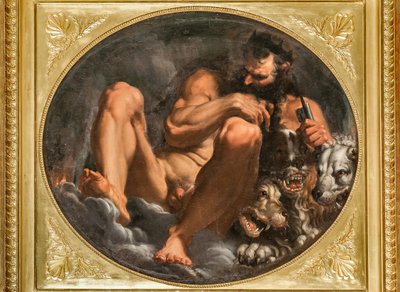 Plüton by Agostino Carracci