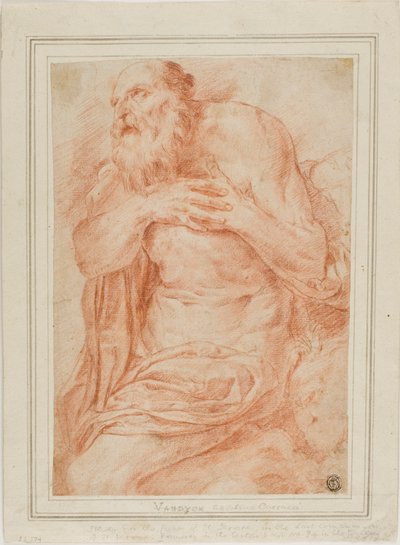 Aziz Jerome by Agostino Carracci
