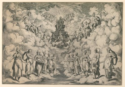 Kürelerin Uyumu by Agostino Carracci