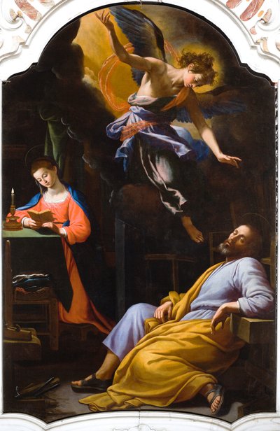Aziz Joseph'in rüyası by Agostino Ciampelli