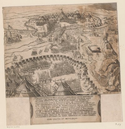 Osmanlıların Viyana Kuşatması by Agostino Veneziano