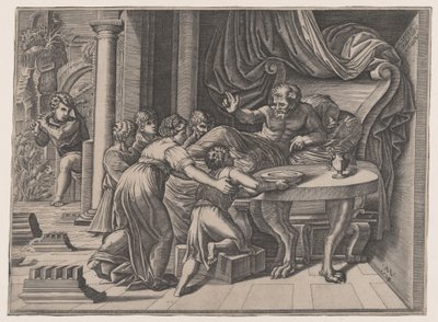 Isaac Nimet Yakup, 1524. by Agostino Veneziano