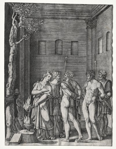 Orestes ve Pylades Kurban için Iphigenia