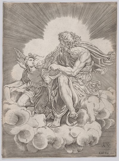 Aziz Matta, 1518 tarihli. by Agostino Veneziano