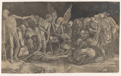 iskeletler by Agostino Veneziano