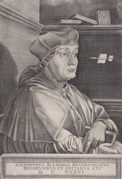 Brindisi Başpiskoposu, 1536 tarihli. by Agostino Veneziano