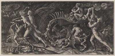 Ådslet ("Lo Stregozzo") by Agostino Veneziano