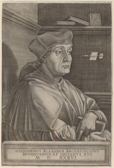 Hieronymus Alexander, Brindisi Başpiskoposu by Agostino dei Musi