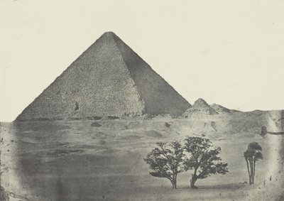 Keops Piramidi, Orta Mısır, 184951, 1852 basılmış. by Aimé Rochas