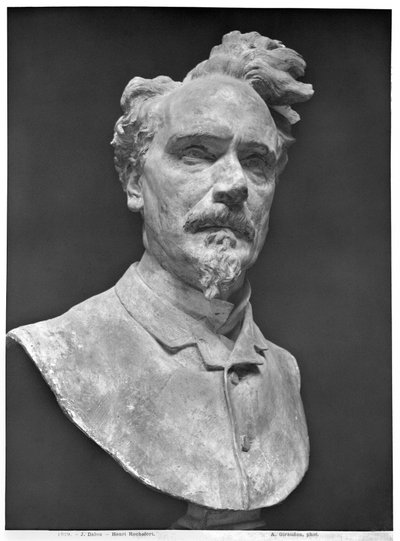 Henri Rochefort büstü (1830-1913) (alçı) by Aime Jules Dalou