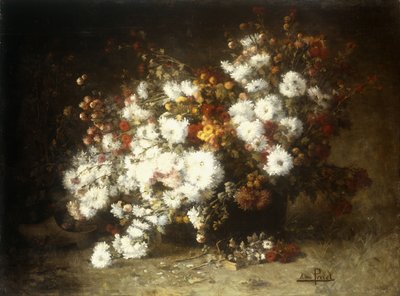 Çiçeklerin natürmort by Aime Perret