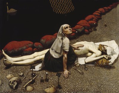 Lemminkäinens Anne by Akseli Gallen Kallela