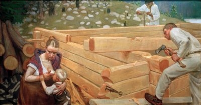 Yapı by Akseli Valdemar Gallen-Kallela