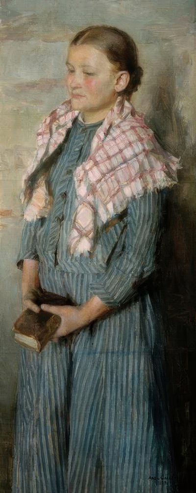 kilise hizmetçisi by Akseli Valdemar Gallen-Kallela