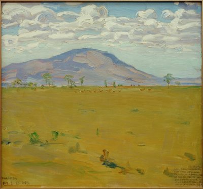 Kenya Dağı - Wakamba Ebene by Akseli Valdemar Gallen-Kallela