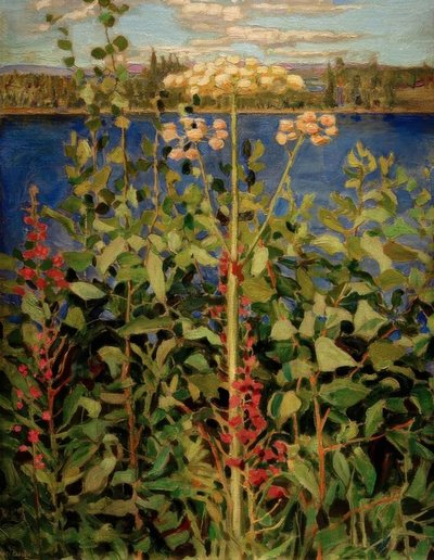vahşi melekotu by Akseli Valdemar Gallen-Kallela
