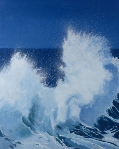 Kırılan İki Küçük Dalga, 1989 by Alan Byrne