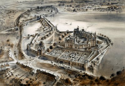 Kenilworth Kalesi, c1575, c1960