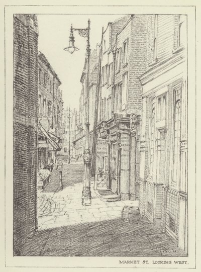 Market Street, Batıya bakıyor by Alan Stapleton