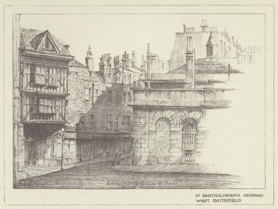 Aziz Bartholomews Geçidi, Batı Smithfield by Alan Stapleton