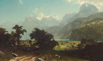 Luzern Gölü by Albert Bierstadt