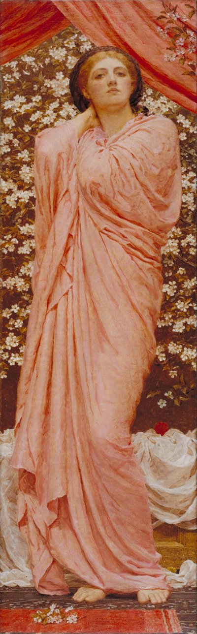çiçekleri by Albert Joseph Moore