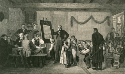 Köy Okulu Sınavı by Albert Anker