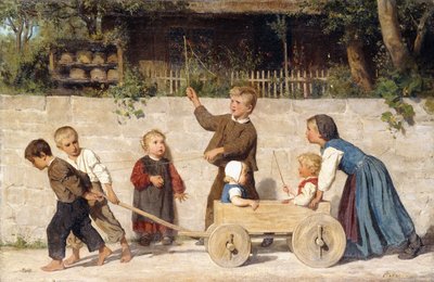 Çocuk takımı, 1868 by Albert Anker