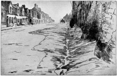 High Street, Flanders, 1898. by Albert Baertsoen