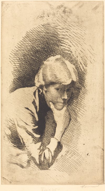carmen by Albert Besnard