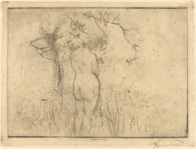 Elma Ağacından Önce Havva by Albert Besnard