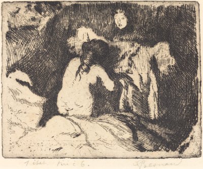 Kalkmak (Le kolu) by Albert Besnard