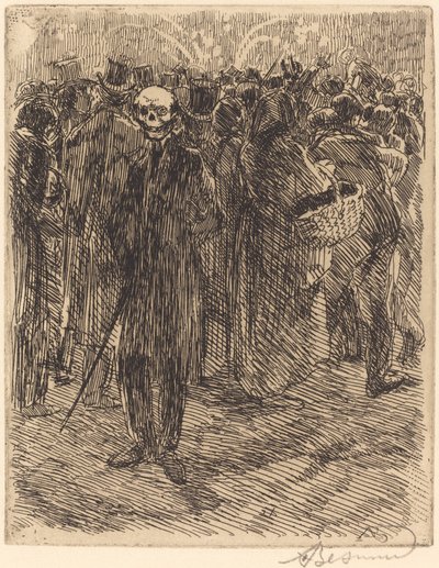 Kalabalıkta by Albert Besnard