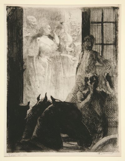 dünyevi zafer by Albert Besnard