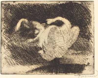 leda uyku by Albert Besnard