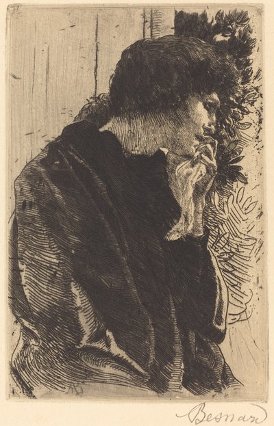 Hüzün (Tristesse) by Albert Besnard