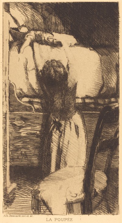 Oyuncak bebek by Albert Besnard