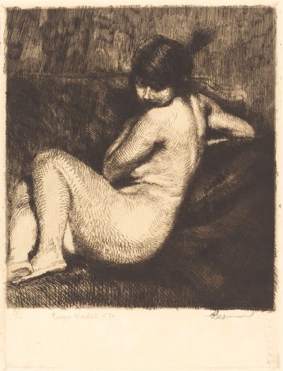 Tüylü Türban by Albert Besnard